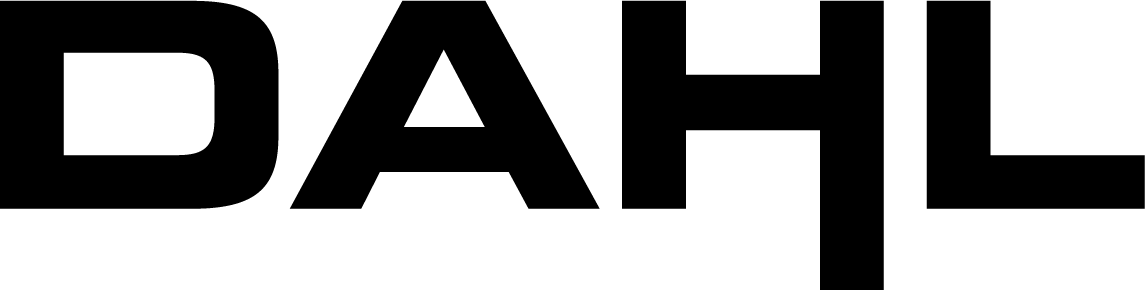Advokatfirmaet DAHL LAW logo i sort