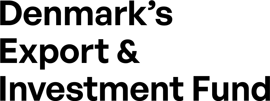 Vækstfondens logo i sort